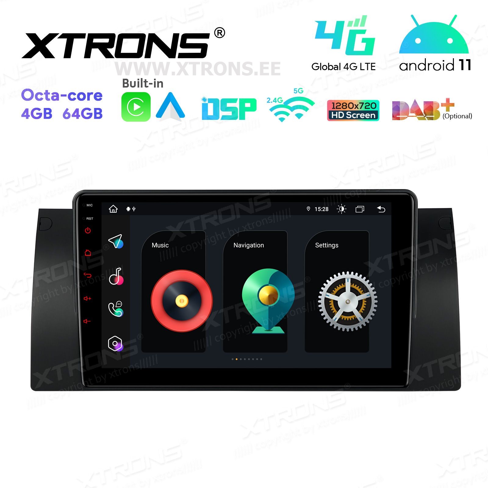 Xtrons Iap Bs Bmw E X Multimeedia Android Octa Core