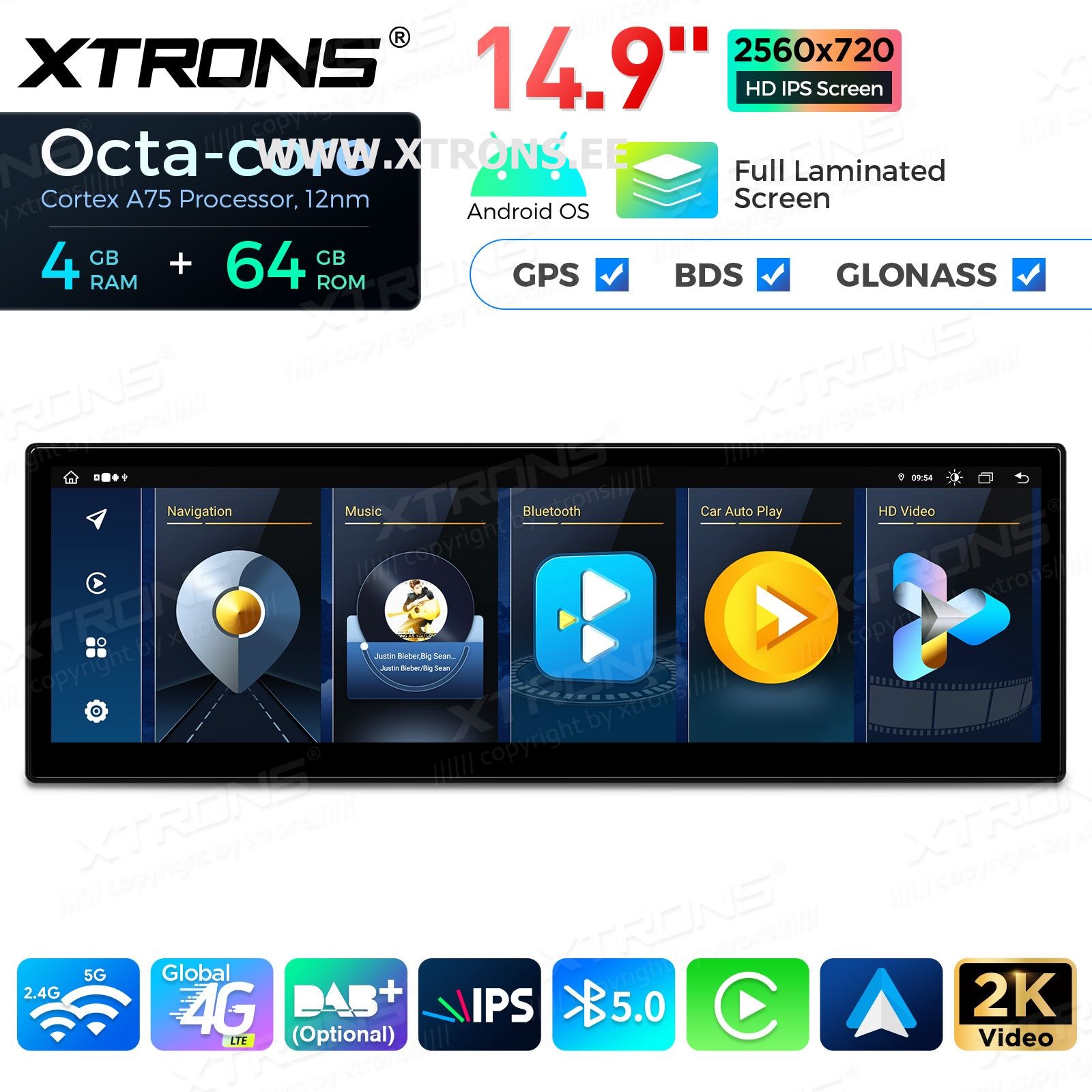 XTRONS QLB4263CC