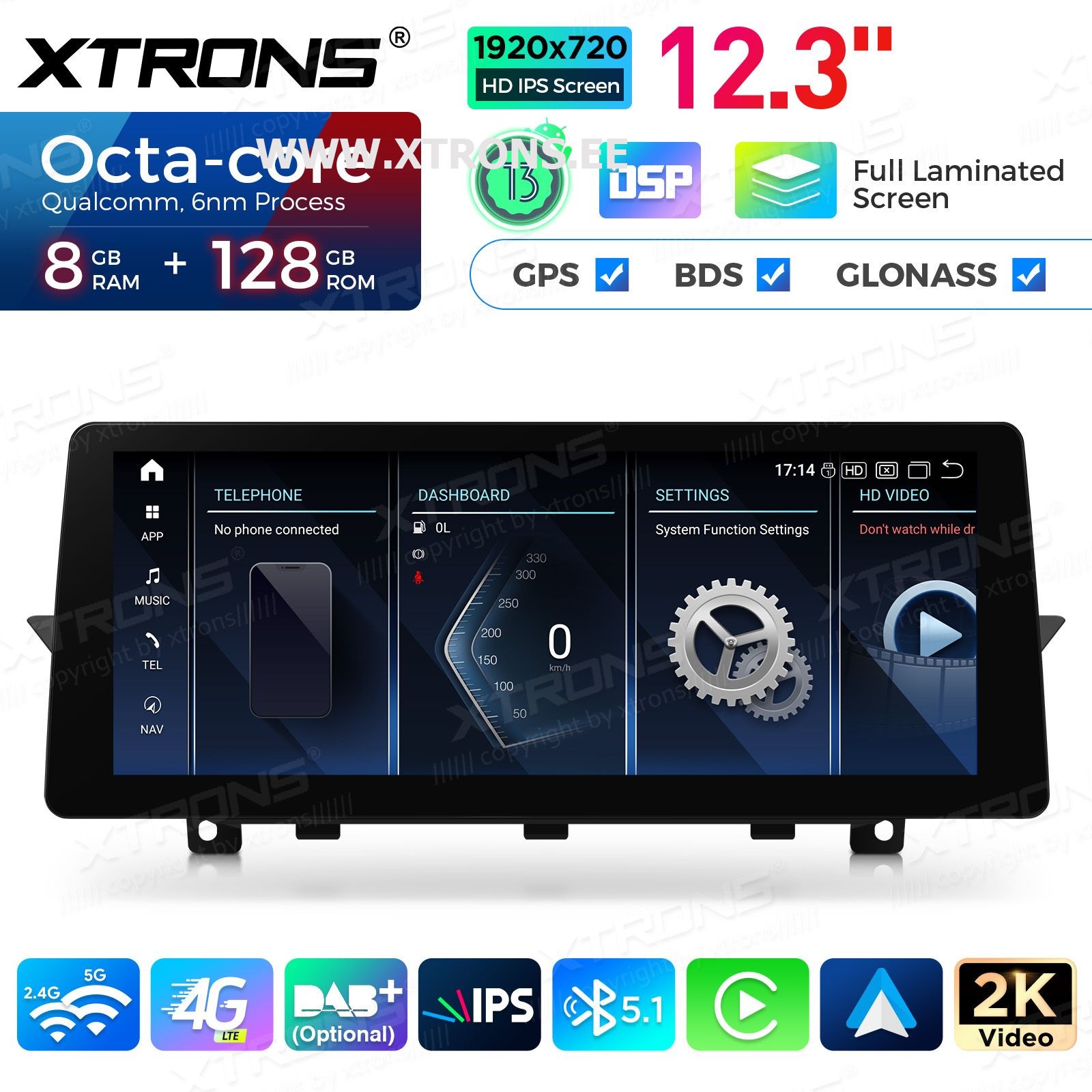 XTRONS QGB23CIB12X1