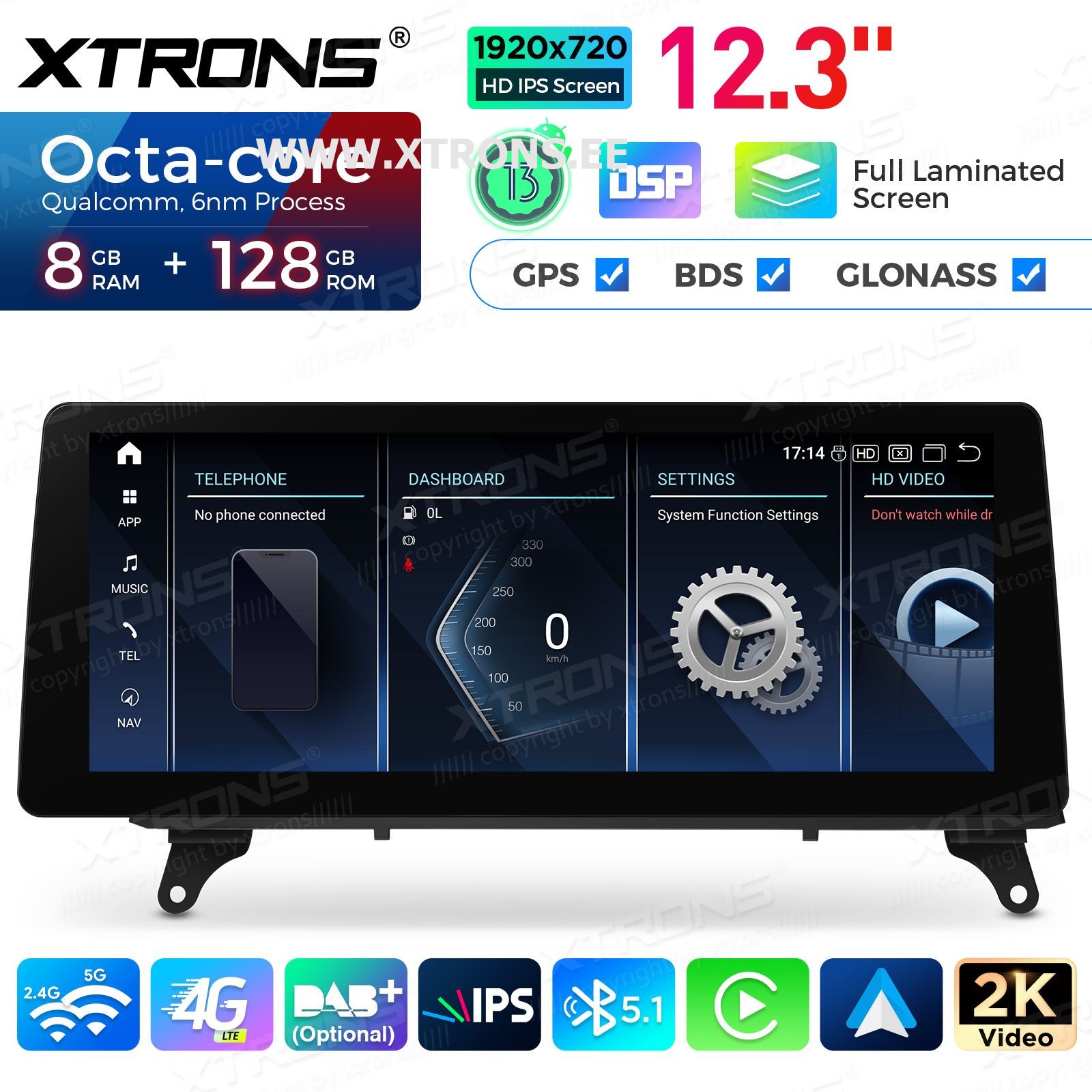 XTRONS QGB23NB12X5N