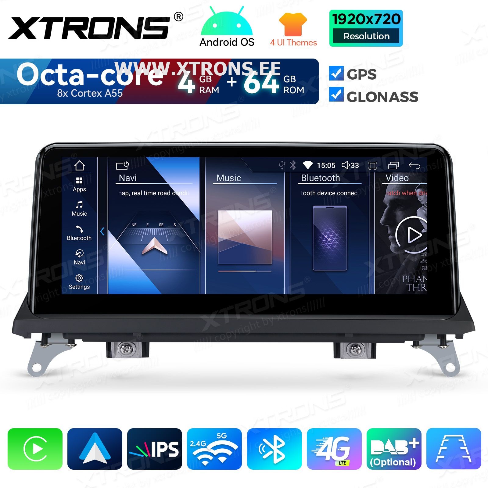 XTRONS QDB10X5CI