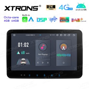 XTRONS TX122L 10.1" 2DIN Multimeedia Android 14.0 Octa-Core 4G