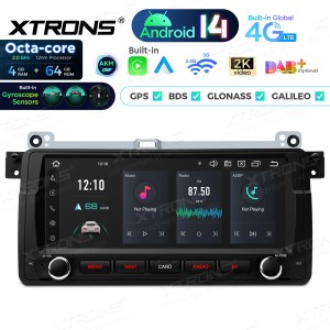 XTRONS PX8446BLHG 8.8" BMW, Rover Multimeedia Android 14.0 Octa-Core 4G