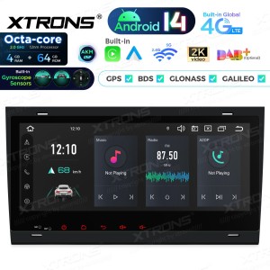 XTRONS PX84AA4LHG 8.8" AUDI A4, S4, RS4, Seat Exeo Multimeedia Android 14.0 Octa-Core 4G