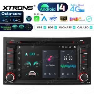 XTRONS PX74LESG 7.0" SEAT Leon Multimeedia Android 14.0 Octa-Core 4G