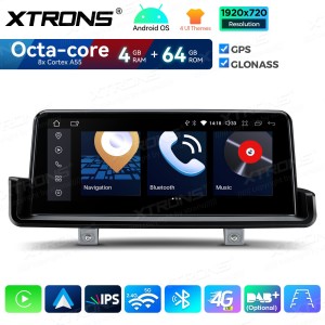 XTRONS QDB1090UNL 10.25" BMW 3 Seeria E90, E91, E92, E93 Multimeedia Android Octa-Core 4G