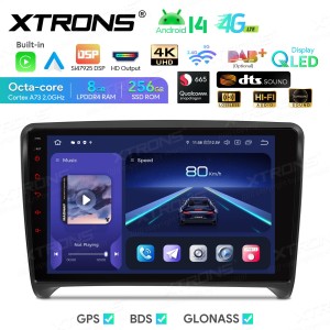 XTRONS IQP94TTAP 9.0" AUDI TT Multimeedia Android 14.0 Octa Core 4G HDMI